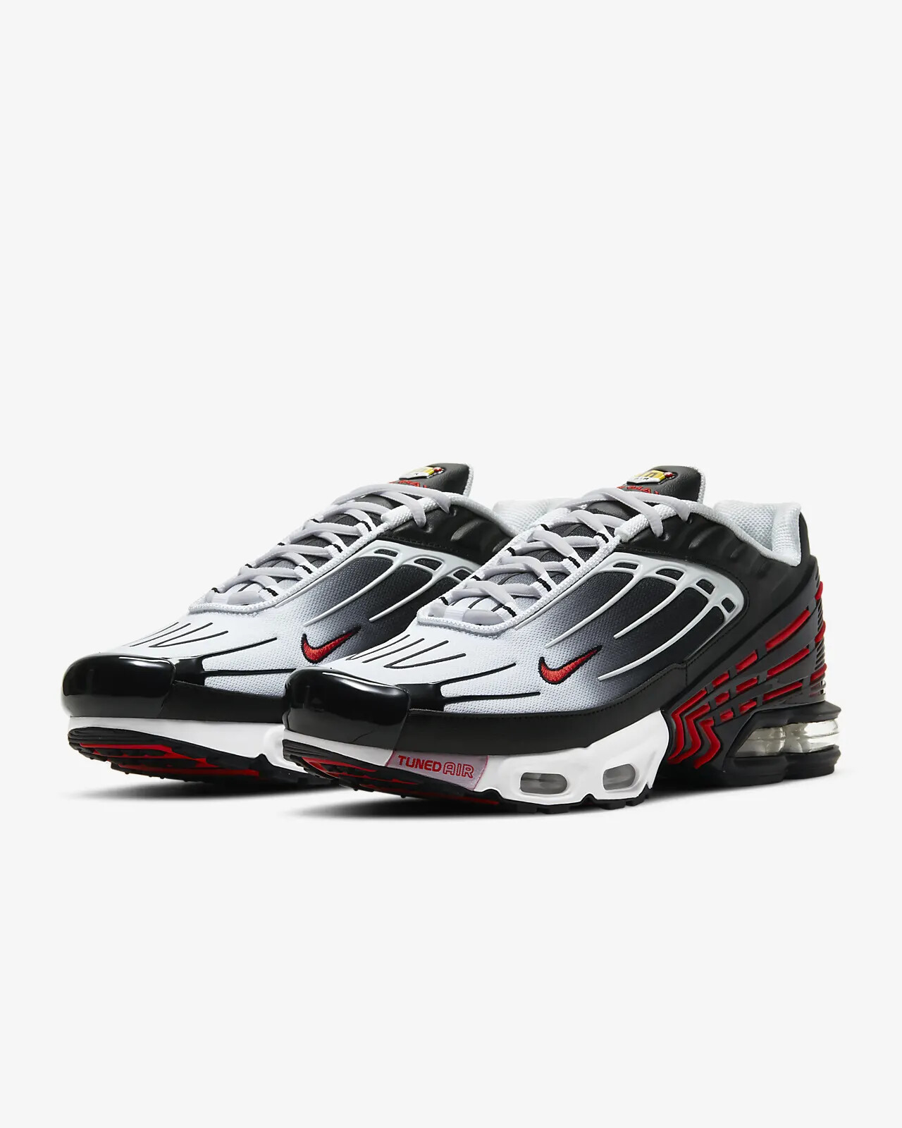 Size US 9 - Nike Air Max Plus 3 Black Red DM2573-001 Brand New DS | eBay