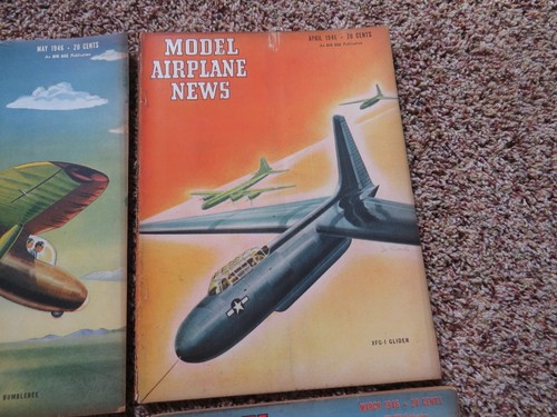 1946 MODELL FLUGZEUG NEWS Magazin Menge 6er Set - Bild 3 von 5