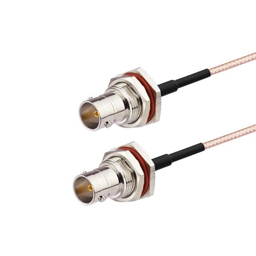 Adaptador De Conector BNC Hembra A SMA Hembra | Para Radios Puxing, Baofeng Y Más