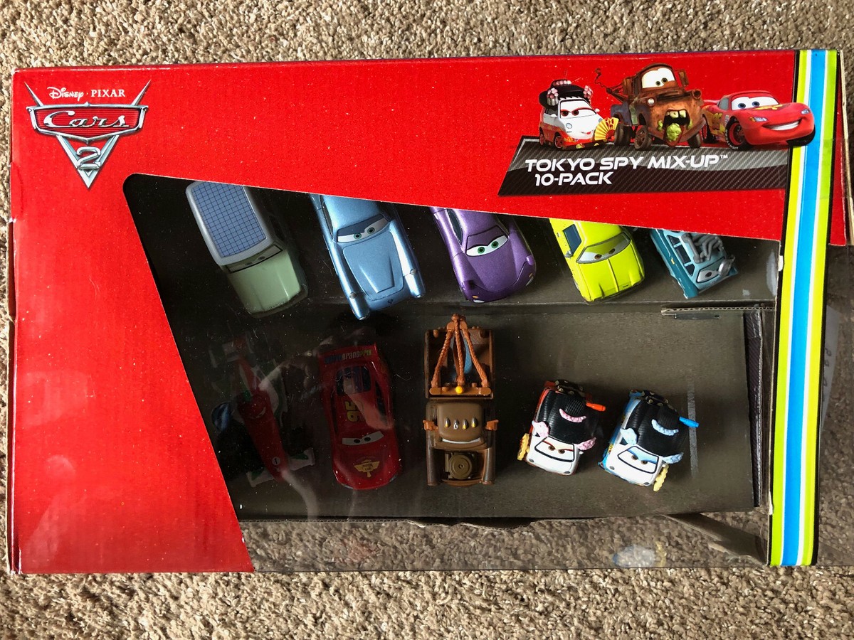 Disney Pixar Cars 2 Tokyo Spy Mix-up 10-Pack Okuni Shigeko