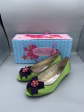 Poetic License Green Flat Shoes. Size 7 ( Feels Like 6,5)