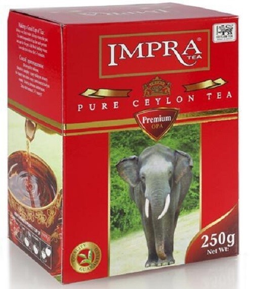 Impra black Tea Pure Ceylon Lose Leaf From Sri Lanka 250g / 0.55lb eBay