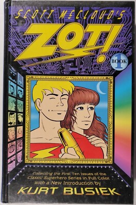 Scott McCloud - SCOTT McCLOUD'S ZOT! Book 1 [Kitchen Sink, Hardcover, 1st]