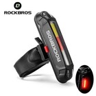 ROCKBROS Bike Taillight Waterproof Warning Smart Rearlight USB Rechargeable LED