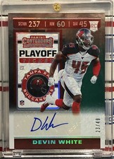 2019 PANINI CONTENDERS DEVIN WHITE PLAYOFF TICKET, #277, RC, AUTO, SERIAL #23/49
