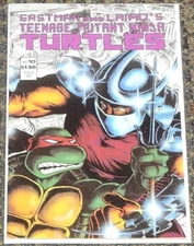1987 MIRAGE STUDIOS TEENAGE MUTANT NINJA TURTLES #10 VF TMNT 1ST SHREDDER COVER