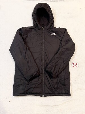 The North Face Reversible Mens Jacket Black Apex Denali Redpoint Hooded