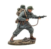 GERSTAL099 WWII German with MG34 - 1st Mountain Edelweiss First Legion