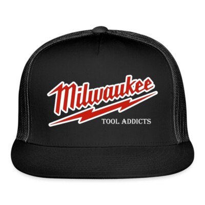 Milwaukee Tool Addicts Trucker Hat Cap