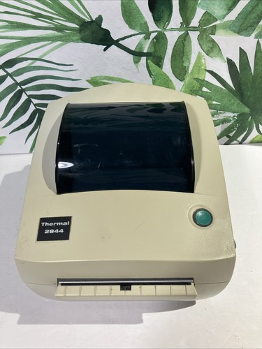 Eltron Zebra UPS LP2844 CTP Direct Thermal Barcode Printer USB Cords Tested - Picture 4 of 12