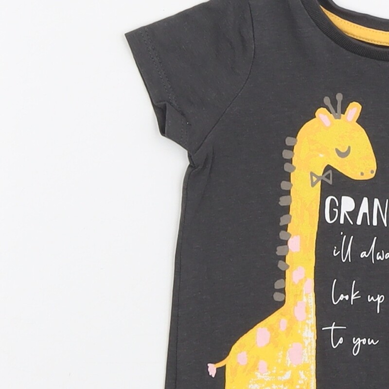 Nutmeg Girls Grey Cotton blend T-Shirt Size 2 Years  - Granda image 8