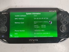 Sony PlayStation Vita OLED 8GB Kaart
