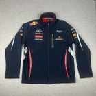 Red Bull Racing Formula One Team Infinity Full Zip Softshell Jacket Sz 2XL Blue