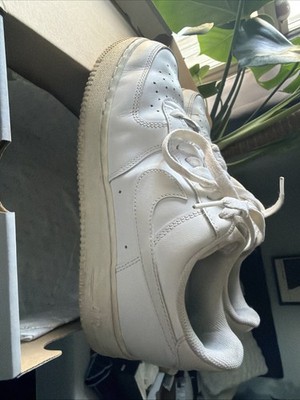 Nike Air Force One White Men's Size 9 Pre-owned