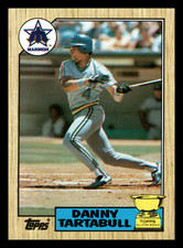 1987  Topps Danny Tartabull All-Star Rookie Gold Cup Trophy #476 Near Mint NM