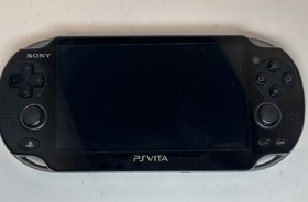 Sony Playstation Vita PS Vita PCH-1001 Handheld Game System Black & Charger