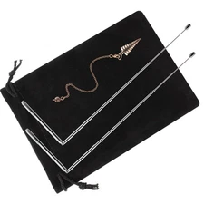 Jadive 3 Pieces Divining Rods Copper and Dowsing Pendulum for Ghost Hunting, ...