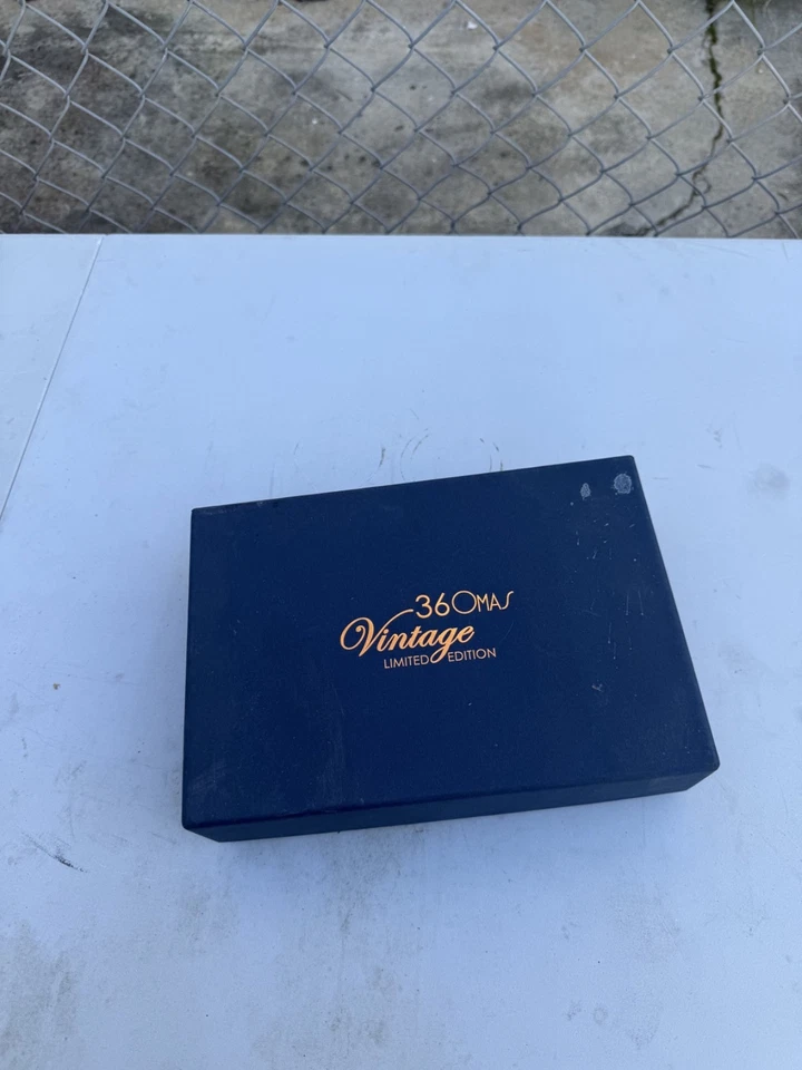 OMAS 360 VINTAGE EDICIÓN LIMITADA PLUMA ESTILOGRÁFICA CAJA SOLO B#2 Foto 2 de 4
