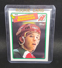 Topps 1988-89 Brendan Shanahan Rookie Card #122 New Jersey Devils NHL Base. rookie card picture