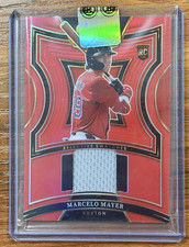 2025 Select Selective Swatches Red Prizm Marcelo Mayer RC Patch /99Red Sox ⚾