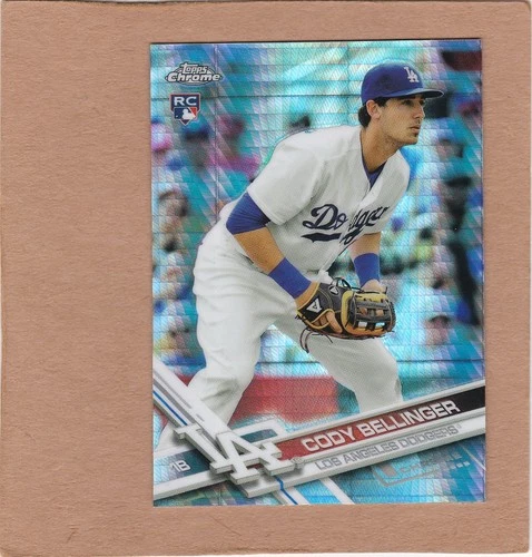 2017 Topps Chrome Cody Bellinger Prism Refractor #79 Rookie RC.....NM+