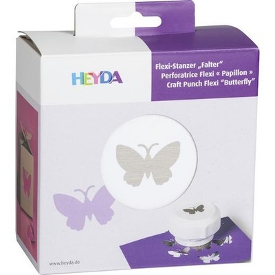 Heyda 'All-Over the Page' Magnetic Flexi Craft Punch - Schmetterling