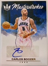 2023-24 Panini Court Kings #MS-BOO Carlos Boozer Auto Masterstrokes /75