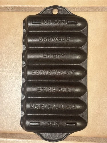 Griswold No.262 Crispy Corn/Wheat Stick Pan 625-8.5 X 4”