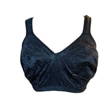 NEW Playtex 4745 18 Hour Ultimate Lift Support Full Figure Black Bra Size 38 DD