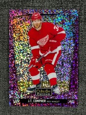 J.T. Compher 2024-25 O-Pee-Chee Platinum Hockey Violet Pixels /299 #197