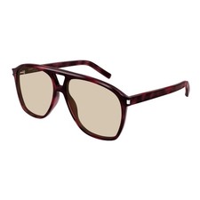 NEW Saint Laurent SL 596 DUNE Sunglasses 003 HAVANA 100 AUTHENTIC