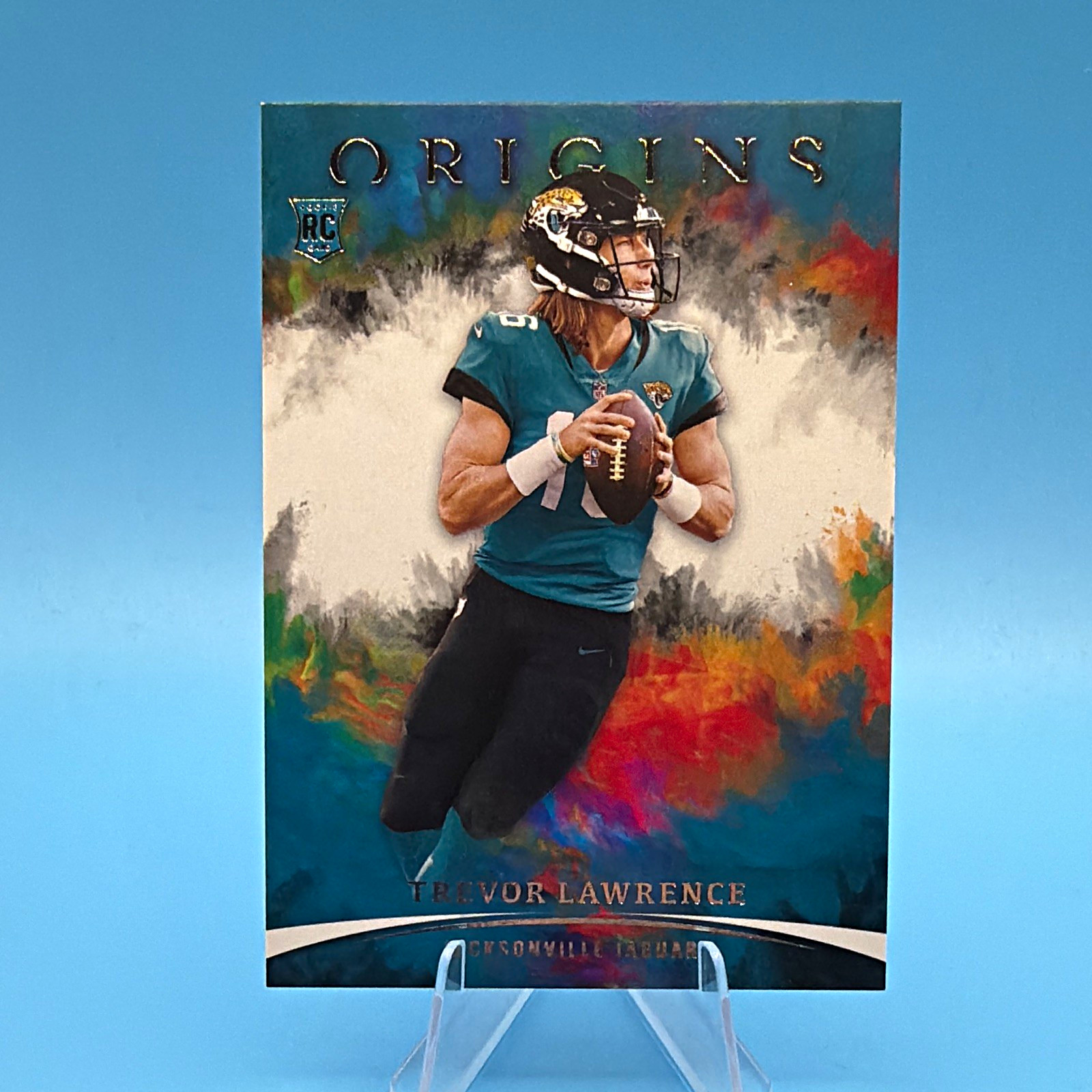 Panini 2021 Origins Trevor Lawrence RC Base Jaguars #101 White Pants