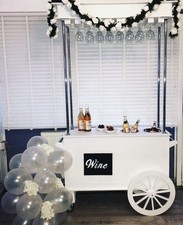Prosecco Cart & Flower wall **For Hire Only**