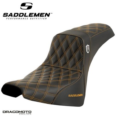 SITZBANK HARLEY SOFTTAIL SADDLEMEN Pro Series SDC Performance SC81830GOL 2-Up...
