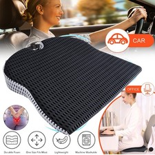 Keilkissen Auto Orthopädisches Sitz Kissen KFZ Büro Memory Foam Steißbeinkissen