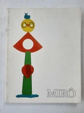JOAN MIRO Sculpture April 1976 Pierre Matisse Gallery Exhibition Book SCARCE