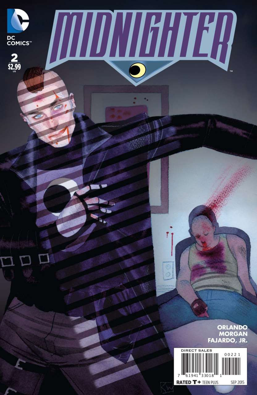 Midnighter 2nd Series #2A FN DC 1:25 Kevin Wada Variant with combined shipping