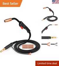 100Amp MIG Welding Gun Torch - 10ft Cable for Lincoln Magnum 100L Replacement
