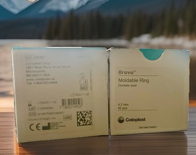 2X Coloplast Brava 4.2mm Moldable Ring 120427 - Pack of 10 (20 Total) New