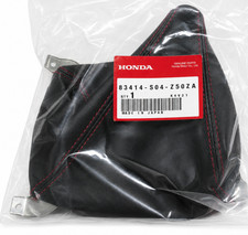 Genuine Honda Civic 96-00 Ek Type-r Red Stitch Shift Change Boot 83414-s04-z50za Genuine Honda Civic 96-00 Ek Type-r Red Stitch Shift Change Boot 83414-s04-z50za
