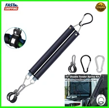 Trailer Hose Holder & Double Tender Spring Kit- Heavy Duty Semi Truck Air Lines