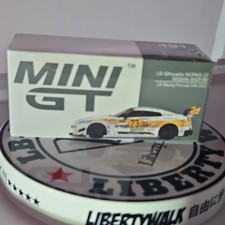 MINI GT 1:64 LB-Silhouette WORKS GT Nissan 35GT-RR Formula Drift 2022 #491