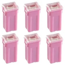 30A Square Auto Fuses 30AMP Tall Standard Profile Box Shaped Automotive Fuse for