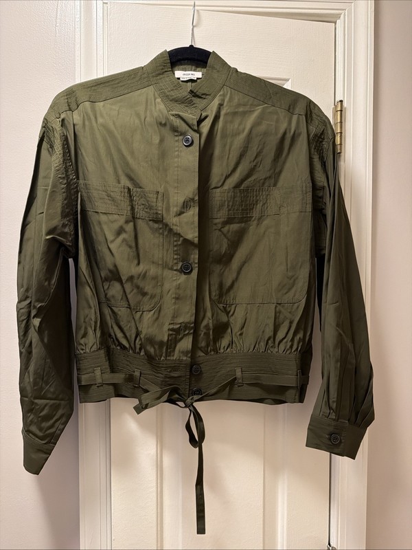 Jason Wu Women’s Green Lightweight Jacket In Size XS New
