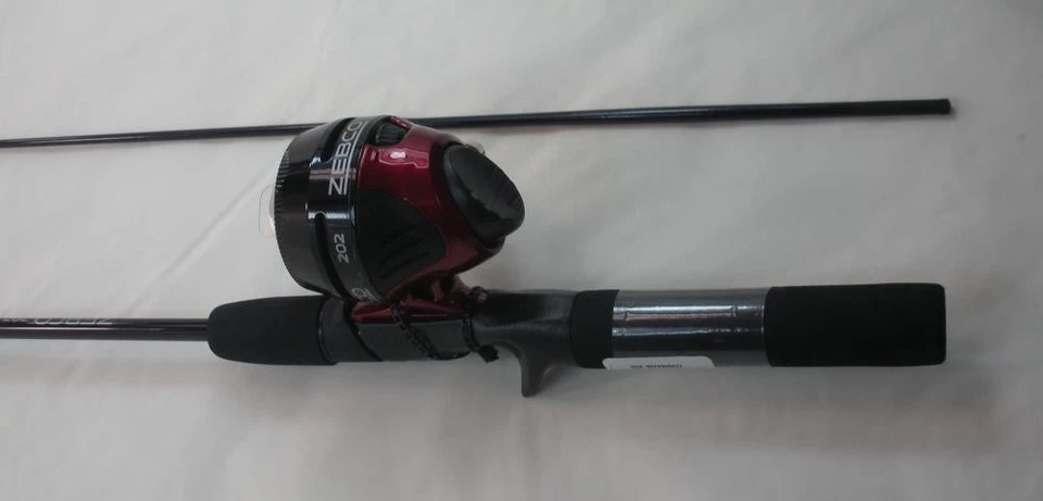 Combo de varilla y carrete Zebco 2140529 1245562M 202 5 pies 6" 2 piezas Foto 3 de 4