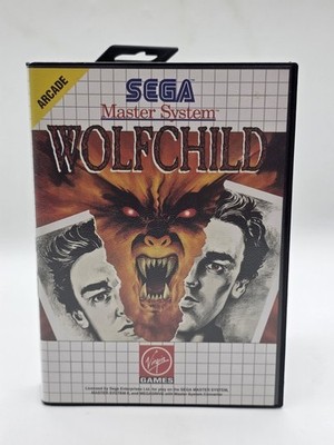 Sega Master System Spiel : Wolfchild Cib Ovp Box Sammler 
