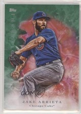 2017 Topps Inception Green Jake Arrieta #18 nh6