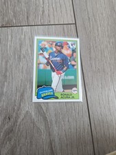 2018 Ronald Acuna Jr. Topps Archives 1981 Retro Rookie #212 RC Mint