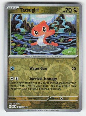 Tatsugiri 141/182 Uncommon Paradox Rift Pokemon ENGLISCH Reverse Holo NM