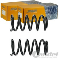 2X Spidan Fahrwerksfedern Satz Hinten Passend FÜR Mini Mini Links+Rechts | 87212